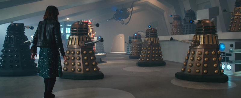 Illustration for article titled All the New Craziness We Spotted in Doctor Who's Latest Trailer